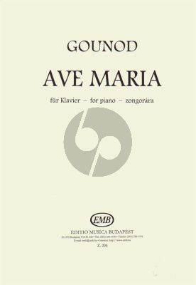 Gounod Ave Maria Piano solo (after Bach)