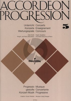 Draeger Accordeon Progression Vol.5 Oberstufe
