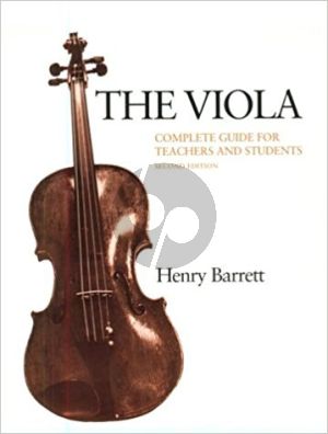 Barrett The Viola (Complete Guide for Teacher and Students) (2nd Edition Paperback)