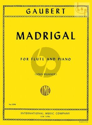 Madrigal for Flute and Piano