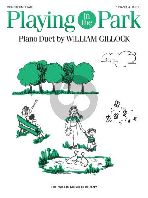 Gillock Playing in the Park Piano 4 hds