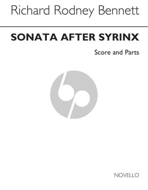Bennett Sonata after Syrinx Flute-Viola and Harp (Score/Parts)
