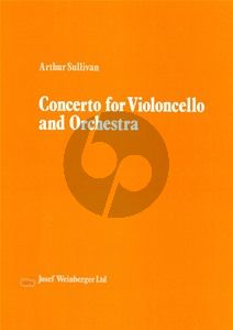 Sullivan Concerto for Cello and Orchestra (piano reduction) (edited by David Mackie)