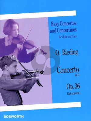 Rieding Concerto D-major Op.36 Violin and Piano (1st Position)