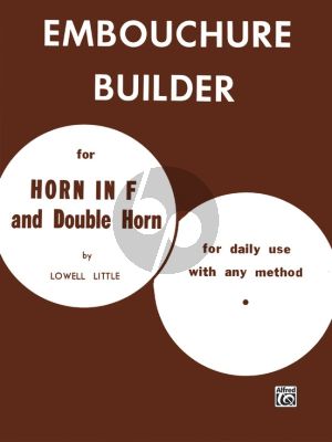 Little Embouchure Builder for Horn in F and Double Horn