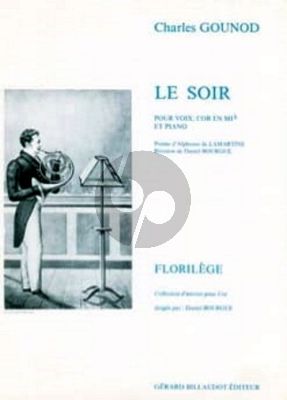 Gounod Le Soir Voice-Horn [Eb] and Piano (Daniel Bourgue)