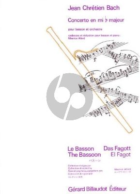 Bach Concerto E-flat major Bassoon and Piano (Maurice Allard)