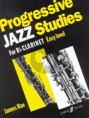 Rae Progressive Jazz Studies for Clarinet (Easy Level)