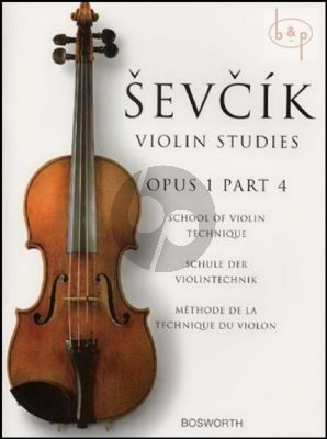 School of Violin Technique Op.1 Vol.4