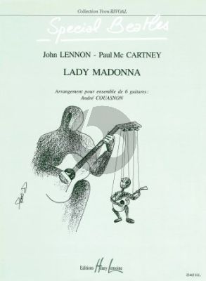 Lennon-McCarney Lady Madonna pour 6 Guitares (transcr. Andre Couasnon)