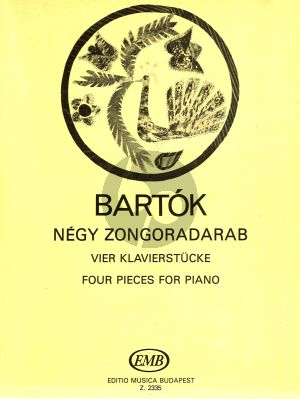 Bartok 4 Piano Pieces