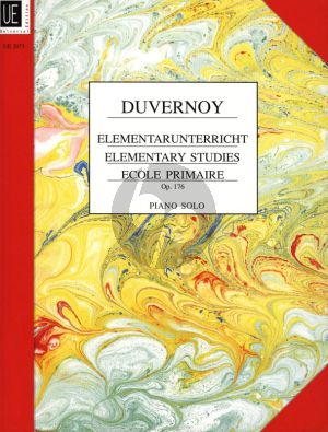 Duvernoy Elementar-Unterricht Op. 176 Klavier (25 leichten und fortschreitenden Studien) (Ernst Ludwig)