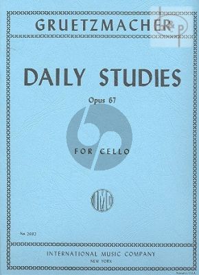 Daily Studies Op. 67 for Cello