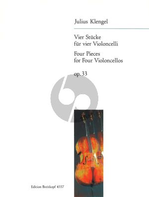 4 Stucke Op.33 4 Violoncellos