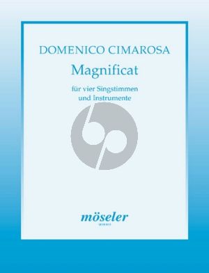 Magnificat D-dur SATB-Orchester-Bc Partitur