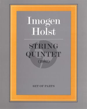 Holst String Quintet Parts