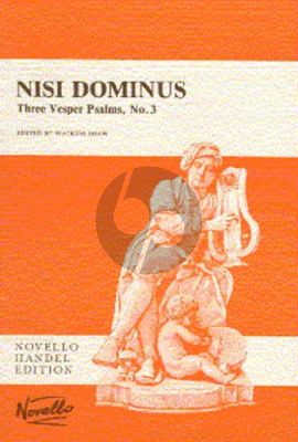 Nisi Dominus (Thee Vesper Psalms No.3) (Psalm 127) HWV 238 (ATB soli-SSAATTBB-Str.-Bc)