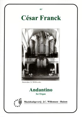 Franck Andantino for Organ (Willemsen)