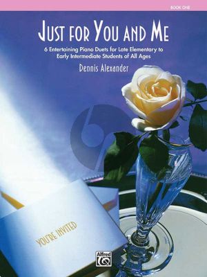 Alexander Just for You and Me Vol.1 for Piano 4 Hands (Late Elementary / Early Intermediate)