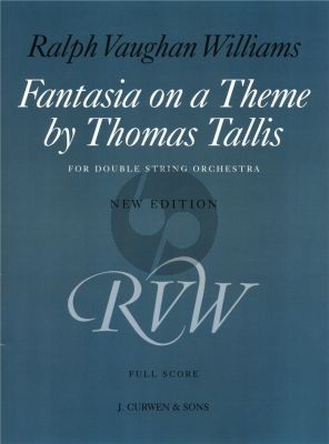 Vaughan Williams Fantasia on a theme by Thomas Tallis Double String Orchestra Fullscore