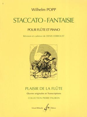 Popp Staccato-Fantaisie Flute et Piano (Rev. et Cadence de Denis Verroust)