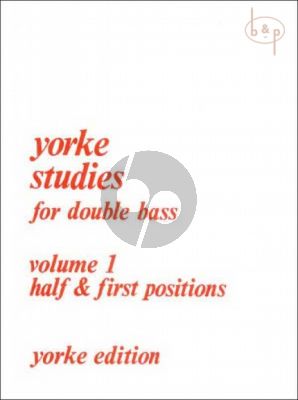 Yorke Studies Vol.1 for Double Bass