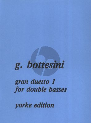 Bottesini Gran Duetto No. 1 2 Double Basses