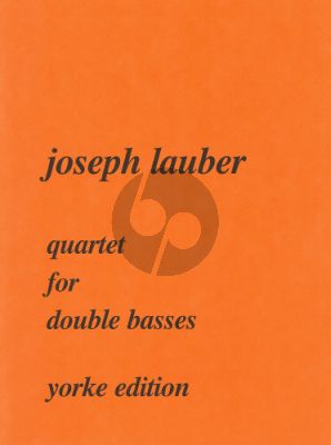 Lauber Quartet for 4 Double Basses (Score/Parts)