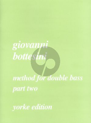Bottesini Method for Double Bass Vol. 2 (Rodney Slatford)