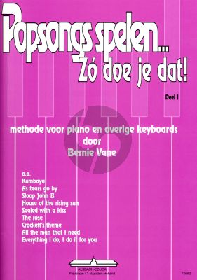 Vane Popsongs Spelen... Zo doe je dat! Vol.1