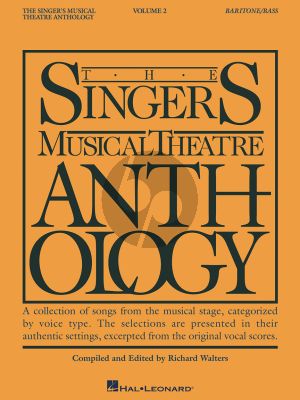 Singers Musical Theatre Anthology Vol. 2 Baritone/Bass (revised) (Compiled by Richard Walters) (Book Only)