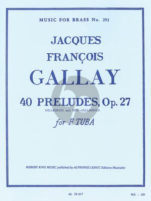 Gallay 40 Preludes Opus 27 Tuba