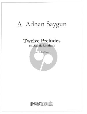Saygun 12 Preludes on Aksak Rhythms op.45 Klavier
