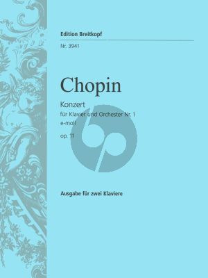 Chopin Concerto No.1 e-minor Op.11 Piano-Orch. (red. 2 piano's) (Ignaz Friedman and Carl Reinecke)