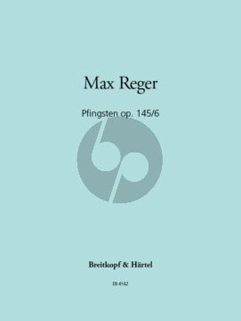 Reger Pfingsten Op.145 No.6 Orgel