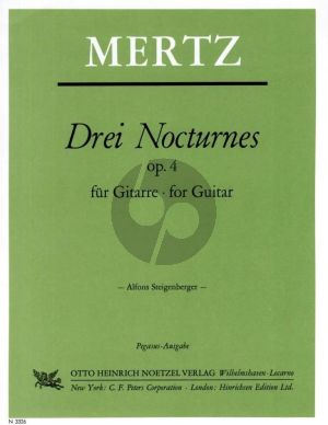 Mertz 3 Nocturnes Op. 4 Gitarre (Alfons Steigenberger)
