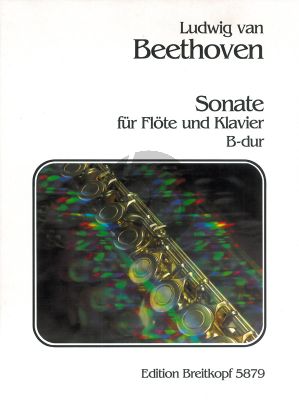Beethoven Sonate B-dur Flöte und Klavier (Willy Hess)