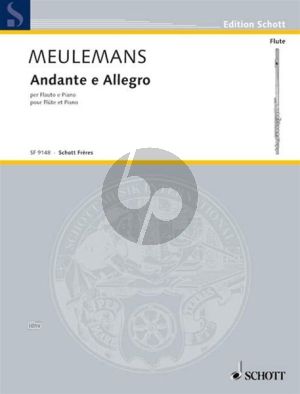 Meulemans Andante & Allegro Flute and Piano