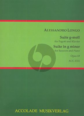 Longo Suite g-moll Op.69 Fagott-Klavier