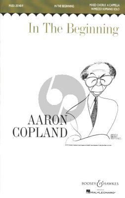 Copland In the Beginning for Mezzosoprano Solo and SATB