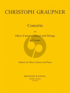 Graupner Concerto D-major Oboe d'amore-Strings (piano red.)