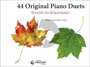 Album 4 Original Piano Duets Haydn to Strawinsky for Piano 4 Hands (Easy to Intermediate Grades)