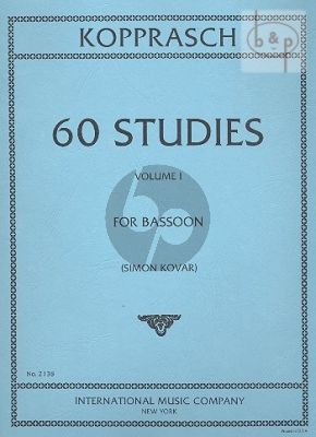 60 Studies for Bassoon Vol.1