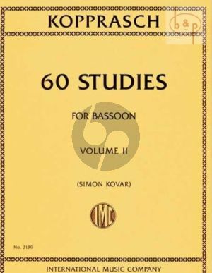 60 Studies for Bassoon Vol.2