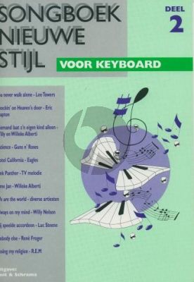 Smit Schrama Songbook Nieuwe Stijl Vol. 2 Keyboard