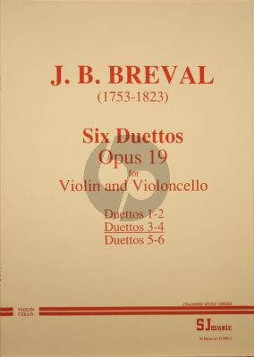 Breval 6 Duets Op.19 No.3 - 4 Violin and Cello
