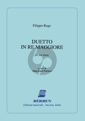 Ruge Duetto D-major 2 Flutes (Gian-Luca Petrucci)