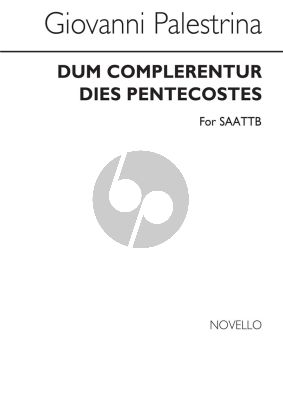 Palestrina Dum Complerentur des Pentecostes SAATTB