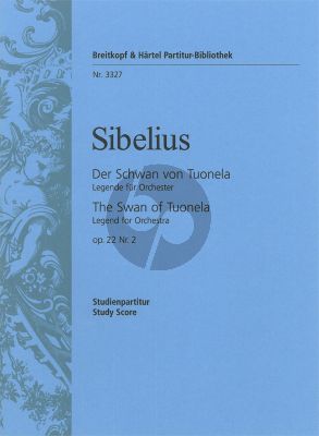 Sibelius The Swan of Tuonela Op. 22 No. 2 Study Score