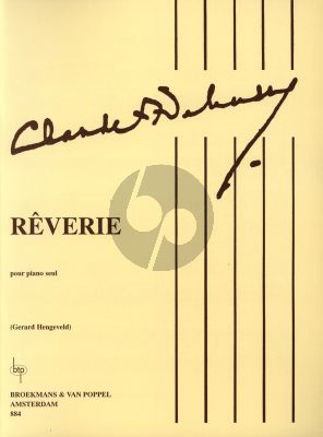 Debussy Reverie Piano Solo (edited by Gerard Hengeveld)